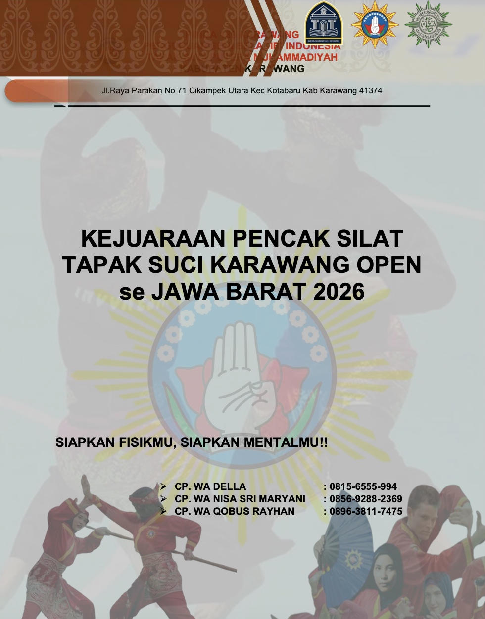 KEJUARAAN TAPAK SUCI KARAWANG OPEN SE JAWA BARAT 2026